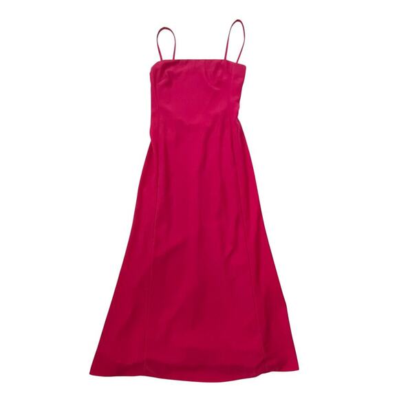 Carolina Herrera Open-Back Crepe Column Gown - Pink - Backless Dress - Size 2 - Picture 2 of 9